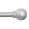 Kenney Mfg Kenney Chelsea 5/8" Standard Decorative Window Curtain Rod, 48-86", Brushed Nickel KN71609V1 - alternate 1